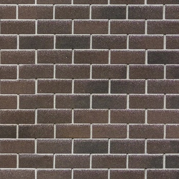 Технониколь HAUBERK фасадная плитка, Кирпич, Шотландский 4T4X21-0108RUS 1000*250*2,4мм 2,5м2