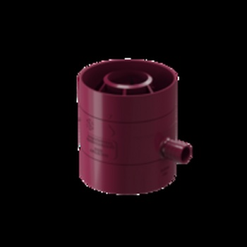 Водосборник DOCKE универсальный Красный, диаметр водосточных труб: 80-110 мм