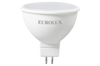 Лампа светодиодная LL-E-MR16-7W-230-4K-GU5.3 (рефлектор, 7Вт, нейтр., GU5.3) Eurolux 76/2/24