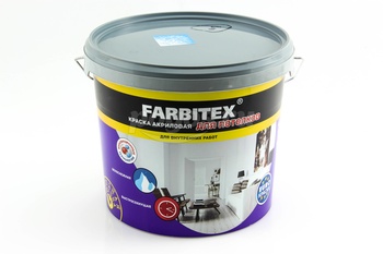 FARBITEX Краска акриловая для потолков 6кг