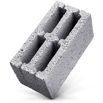 Блок керамзитобетонный стеновой (390х190х188) (90 шт/под) Пустотелый