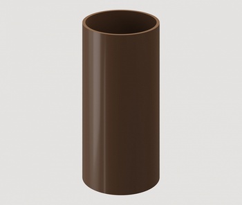 Труба водосточная DOCKE Standart D=80мм L=3000мм (Светло-коричневый)