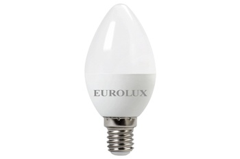Лампа светодиодная LL-E-C37-7W-230-4K-E14 (свеча, 7Вт, нейтр., Е14) Eurolux 76/2/8