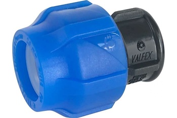 Заглушка ПНД компрессионная  25 (200/40) VALFEX