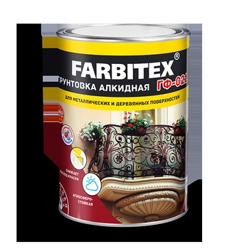 FARBITEX ГФ-021 Грунтовка серый 10кг