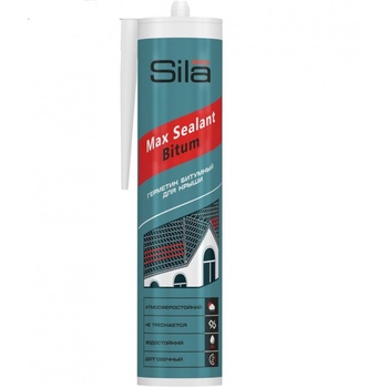 SILA PRO Max Sealant Bitum герметик битумный для крыши 280мл