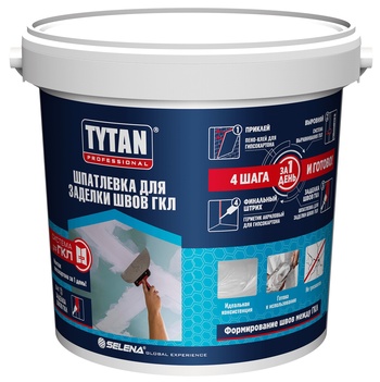 TYTAN Professional Шпатлевка для заделки швов гипсокартона 2кг