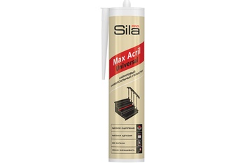 Sila PRO Max Acril Universal СИЛА, акриловый универсальный герметик, белый, 290 мл