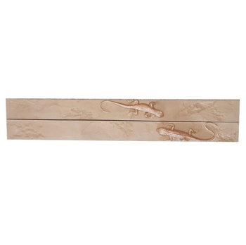 Ригель Декор Salamandra Beige 3,8*43  (в комплекте 2шт)