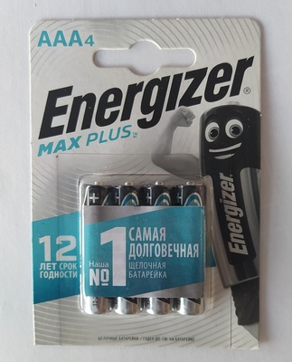 ENERGIZER Элемент питания LR03 BL4 Max Plus (48)