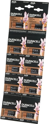 DURACELL Элемент питания  LR03 NEW BL2*10 отрыв (20/240)