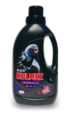 Гель для стирки темных тканей 1,0л KULMEX Black